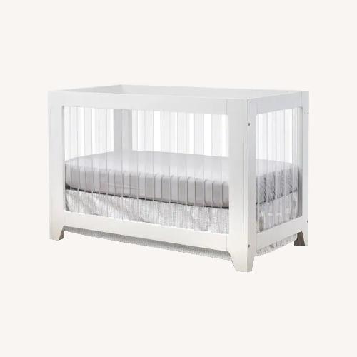 Used White Wood Crib for sale on AptDeco