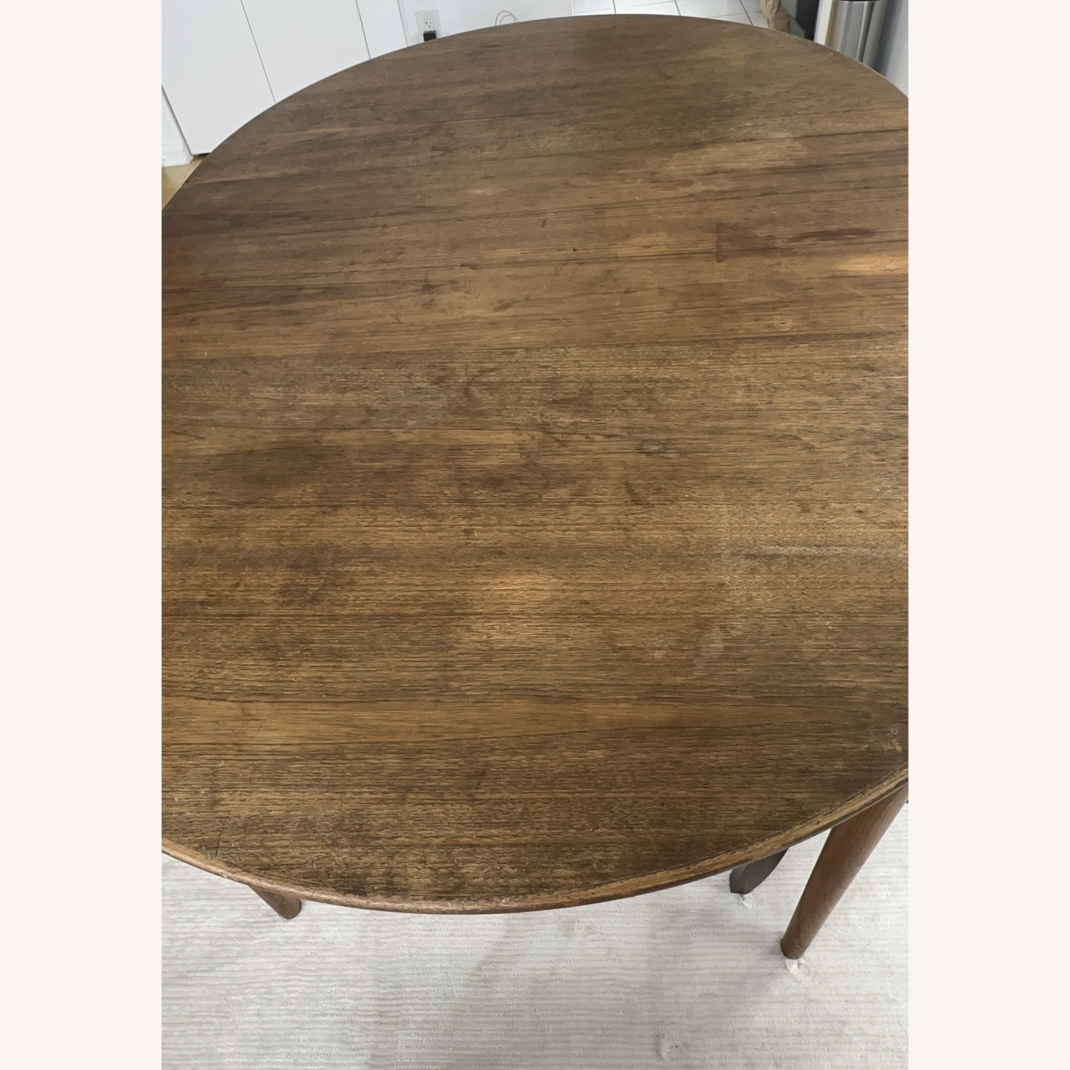 Vintage/Antique Wood Dining Table - image-3