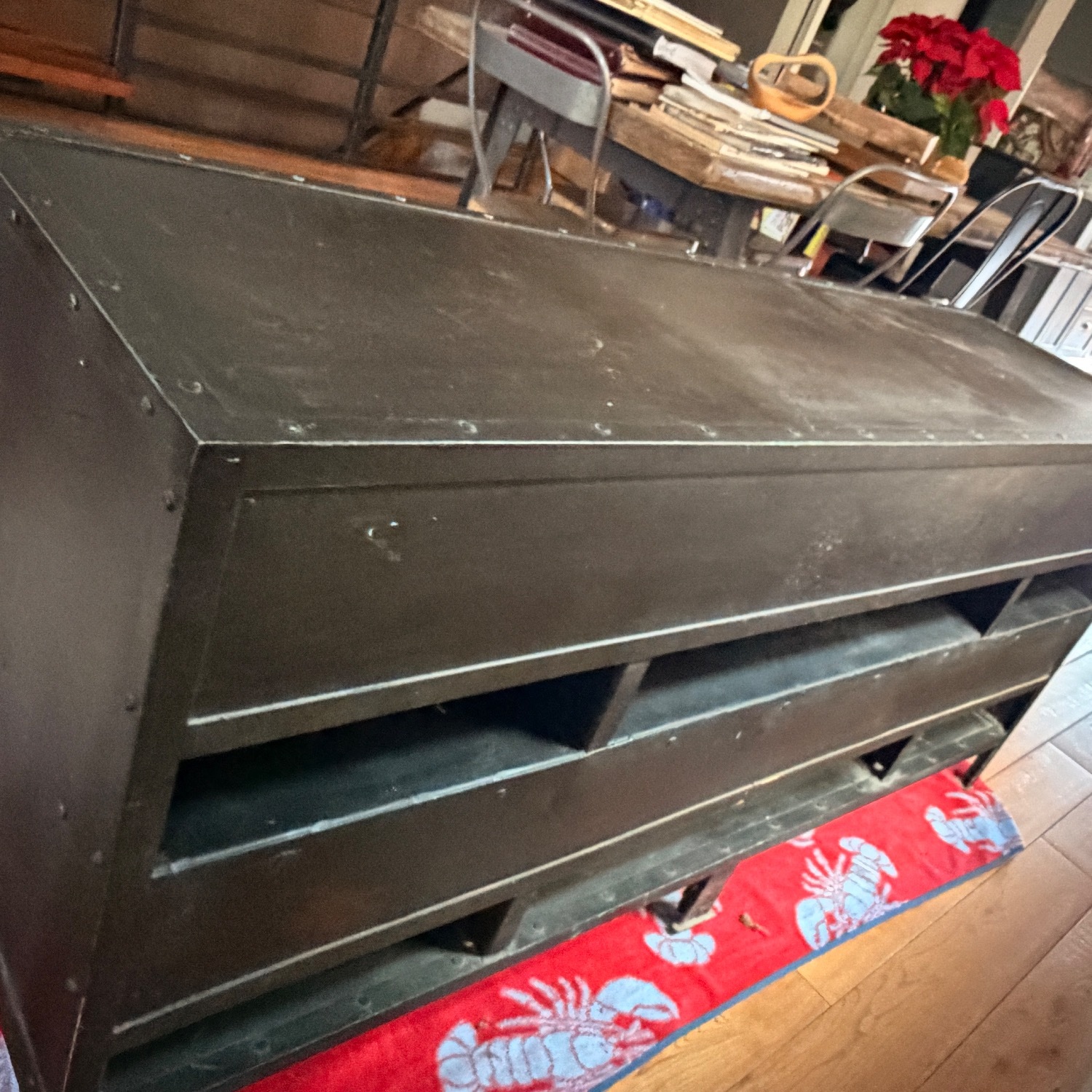 Restoration Hardware Industrial Tool Chest 4-Door Media Console - image-13