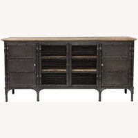 Restoration Hardware Industrial Tool Chest 4-Door Media Console