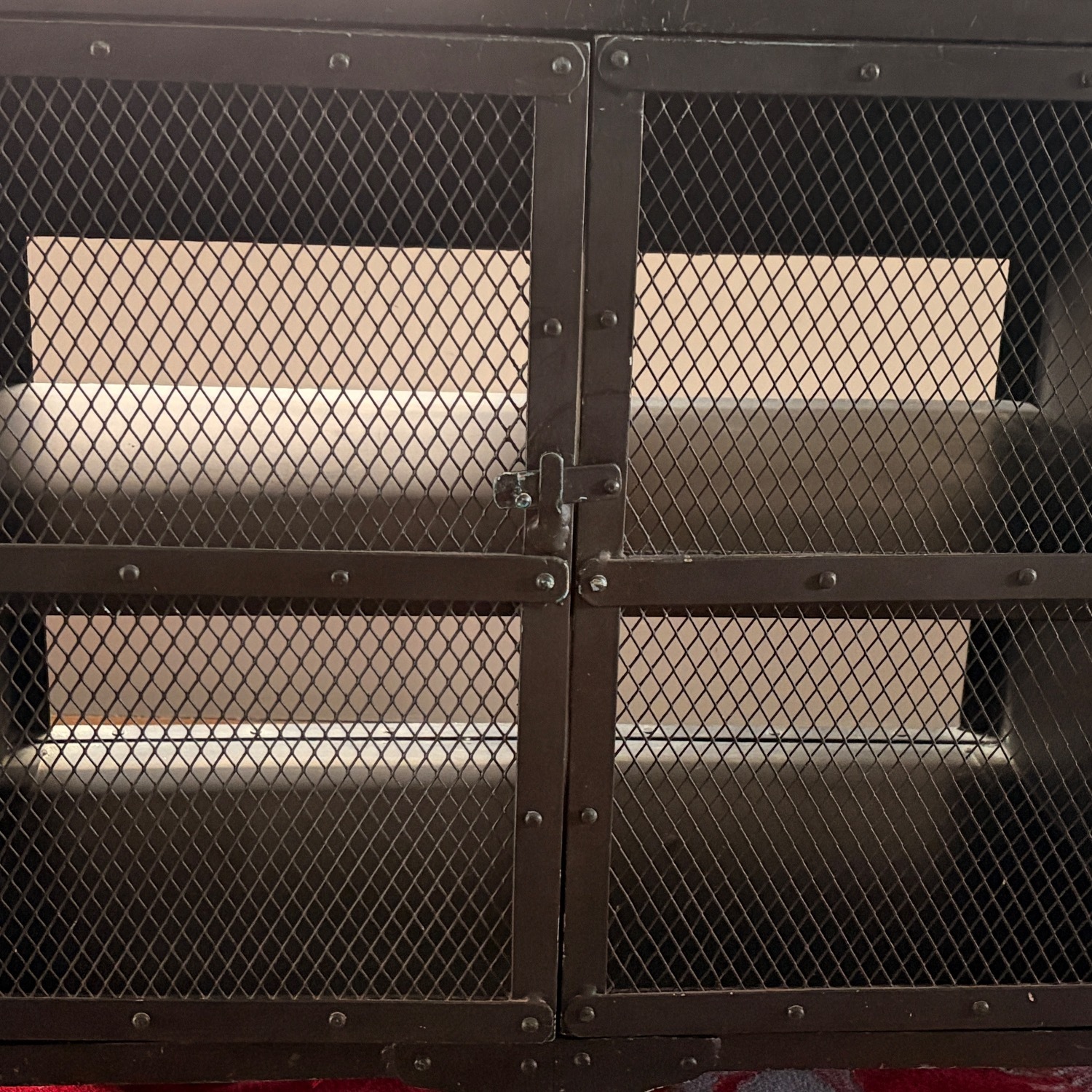 Restoration Hardware Industrial Tool Chest 4-Door Media Console - image-9