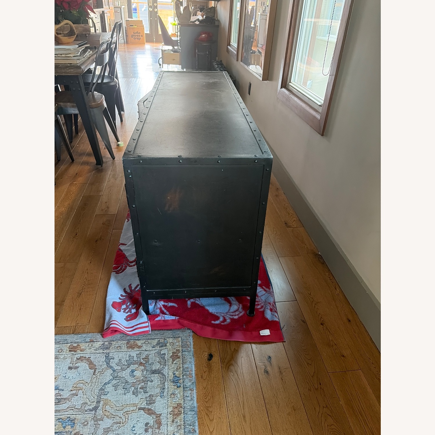 Restoration Hardware Industrial Tool Chest 4-Door Media Console - image-3