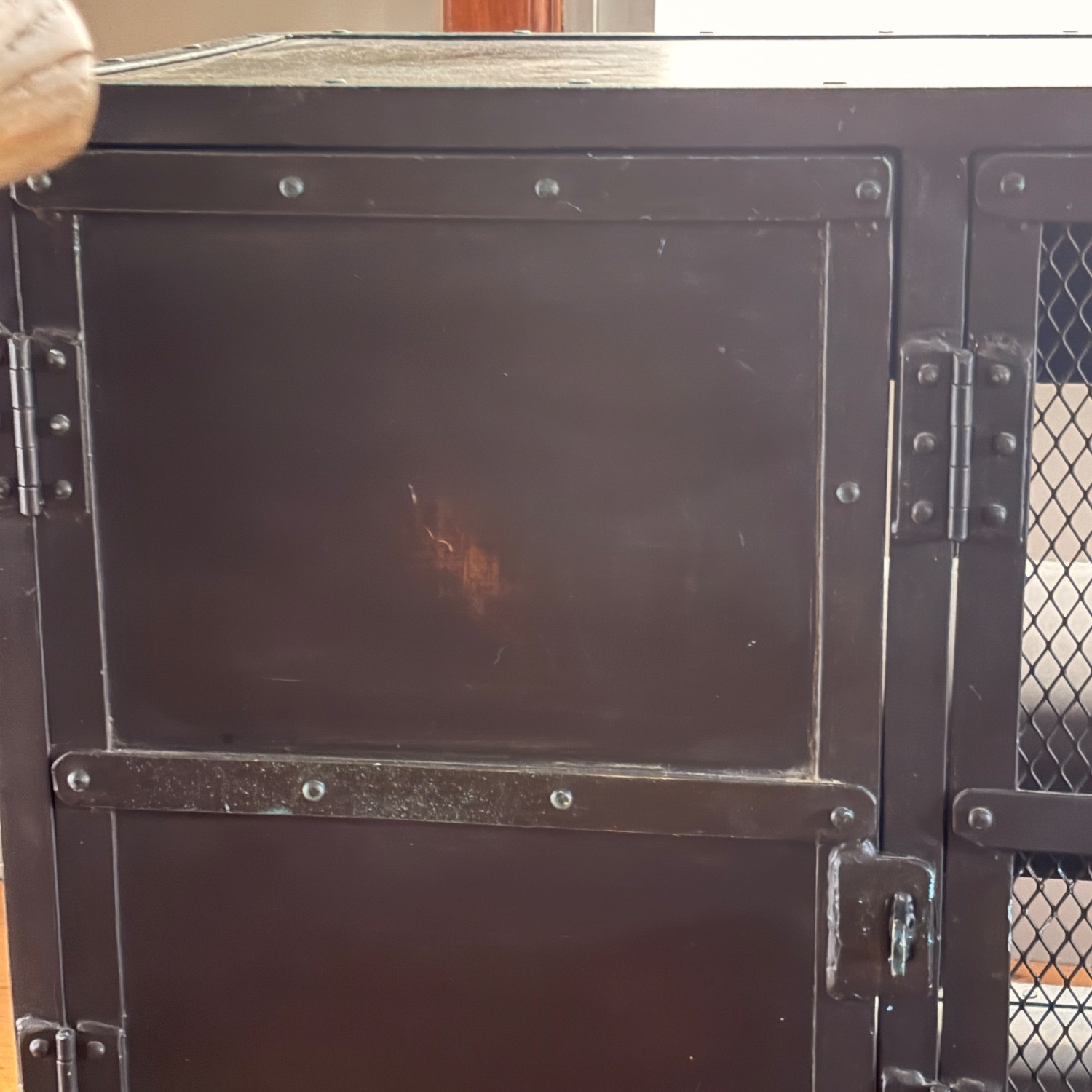 Restoration Hardware Industrial Tool Chest 4-Door Media Console - image-11