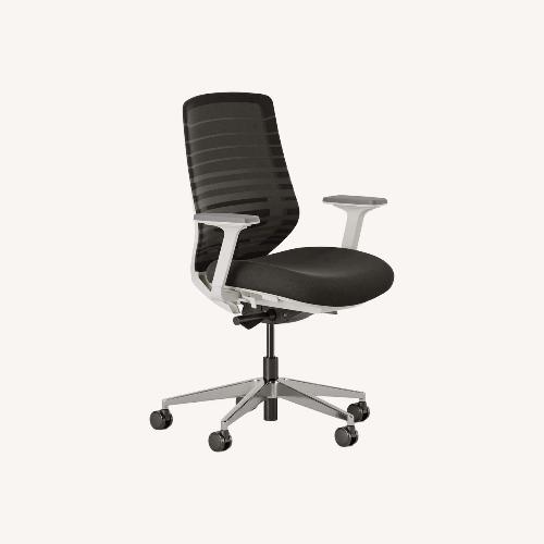 Used Branch Ergonomic Chair in Black/White for sale on AptDeco