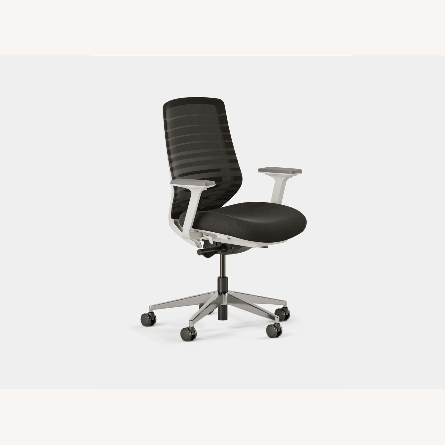 Branch Ergonomic Chair in Black/White - image-0