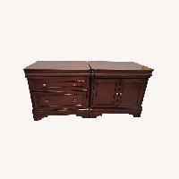 Raymour & Flanigan Brookhaven Dark Brown Sideboard