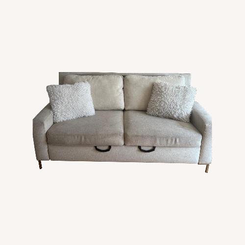 Used Natural Fabric Sleeper Sofa for sale on AptDeco