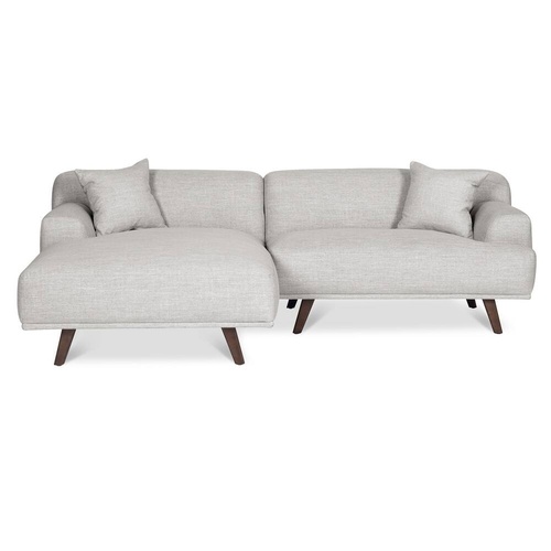 Used Poly and Bark White 2 Piece Sectional for sale on AptDeco