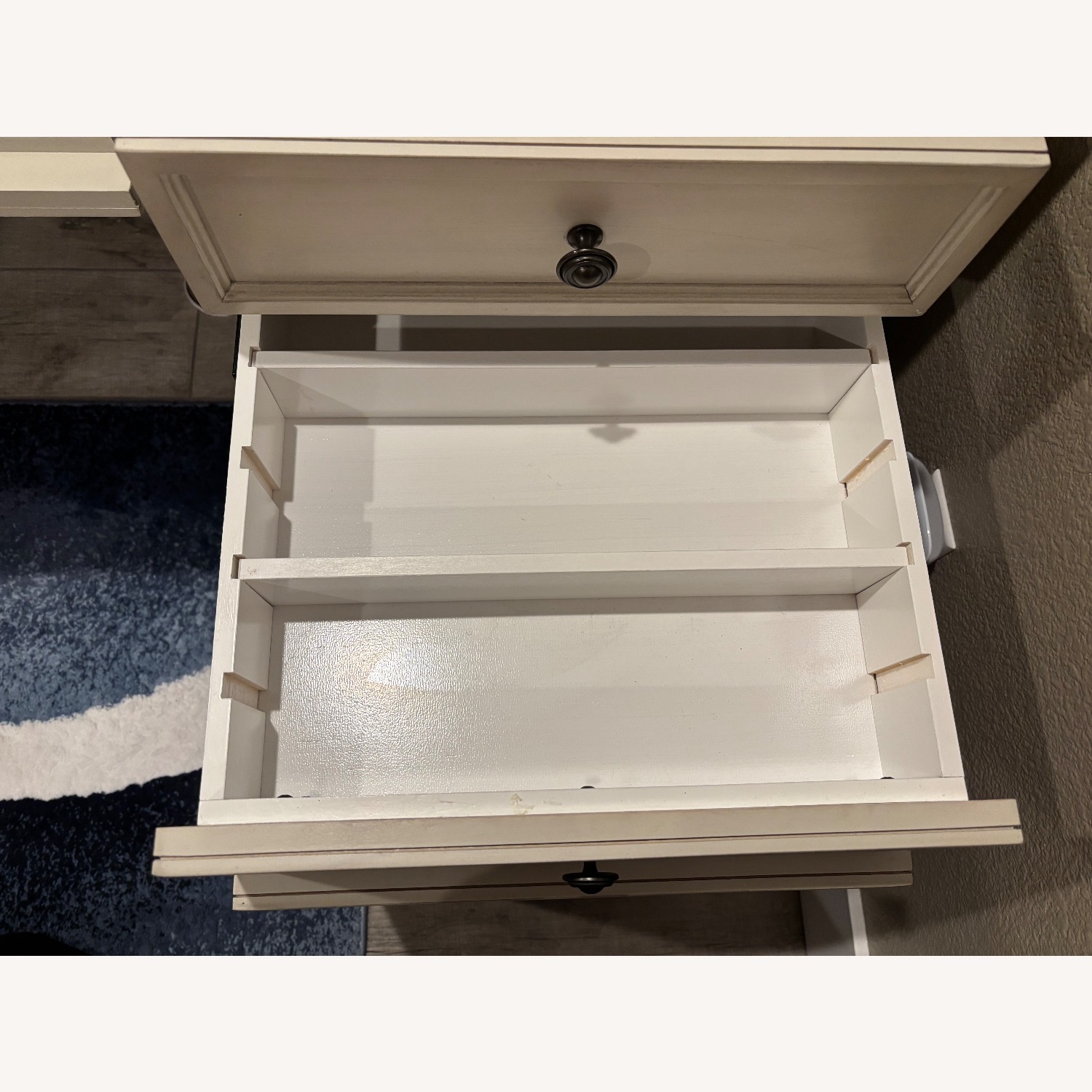 White Farmhouse Executive Desk - image-9