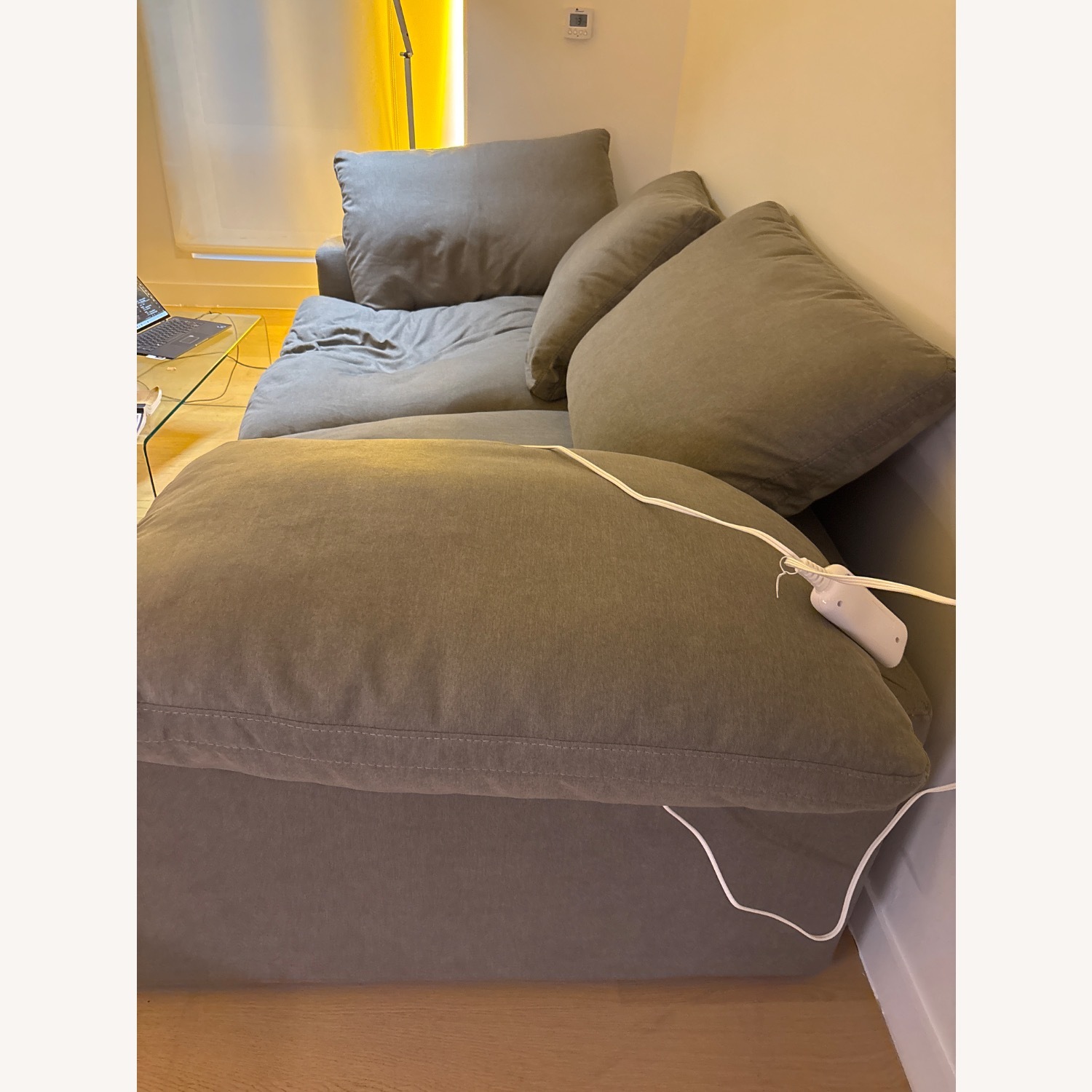 Bob's Discount Furniture Dream Dark Gray 2 Seater Sofa - image-3