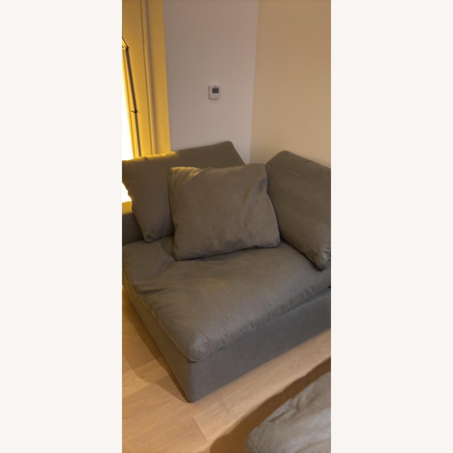 Bob's Discount Furniture Dream Dark Gray 2 Seater Sofa - image-2