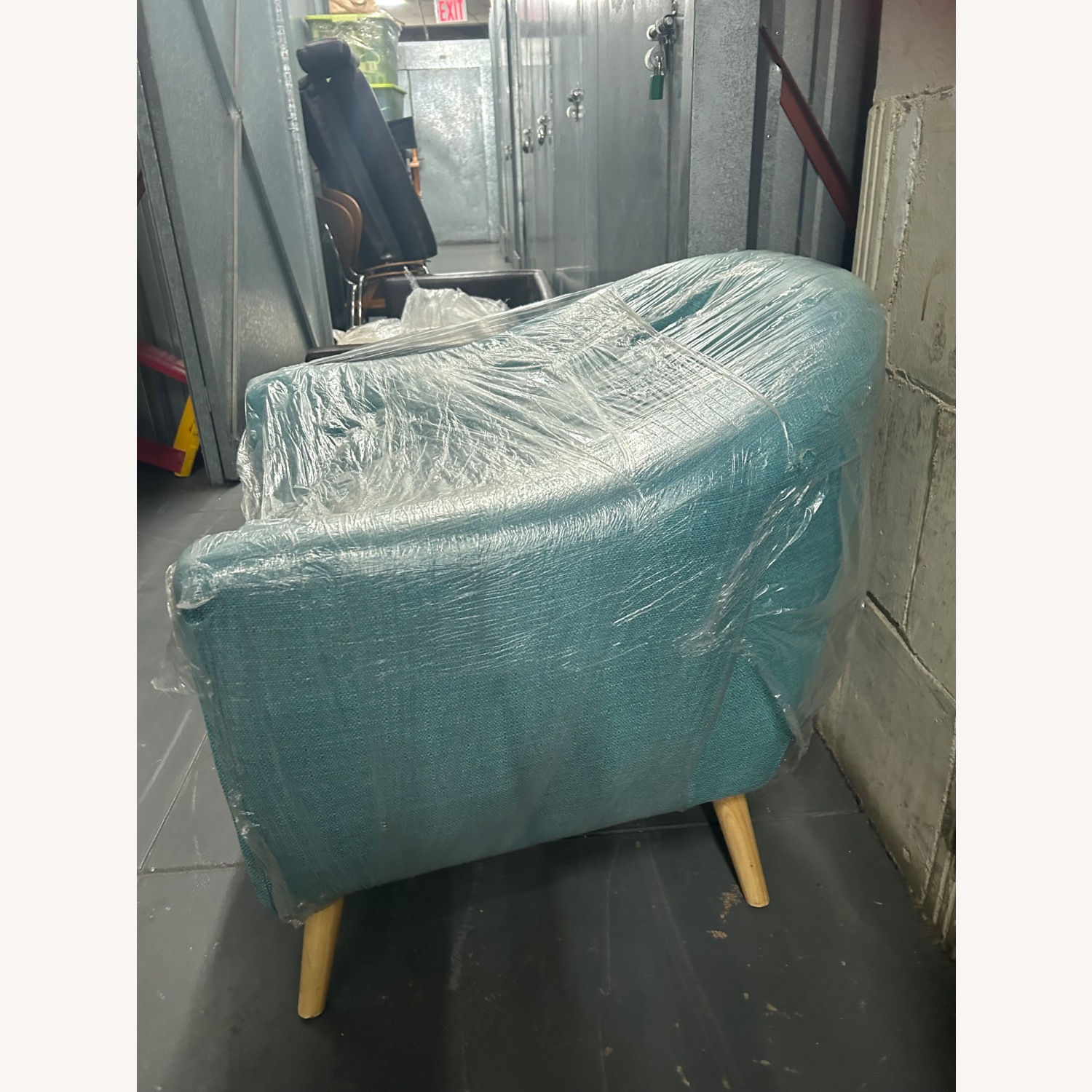 Leather Accent Chair - image-2