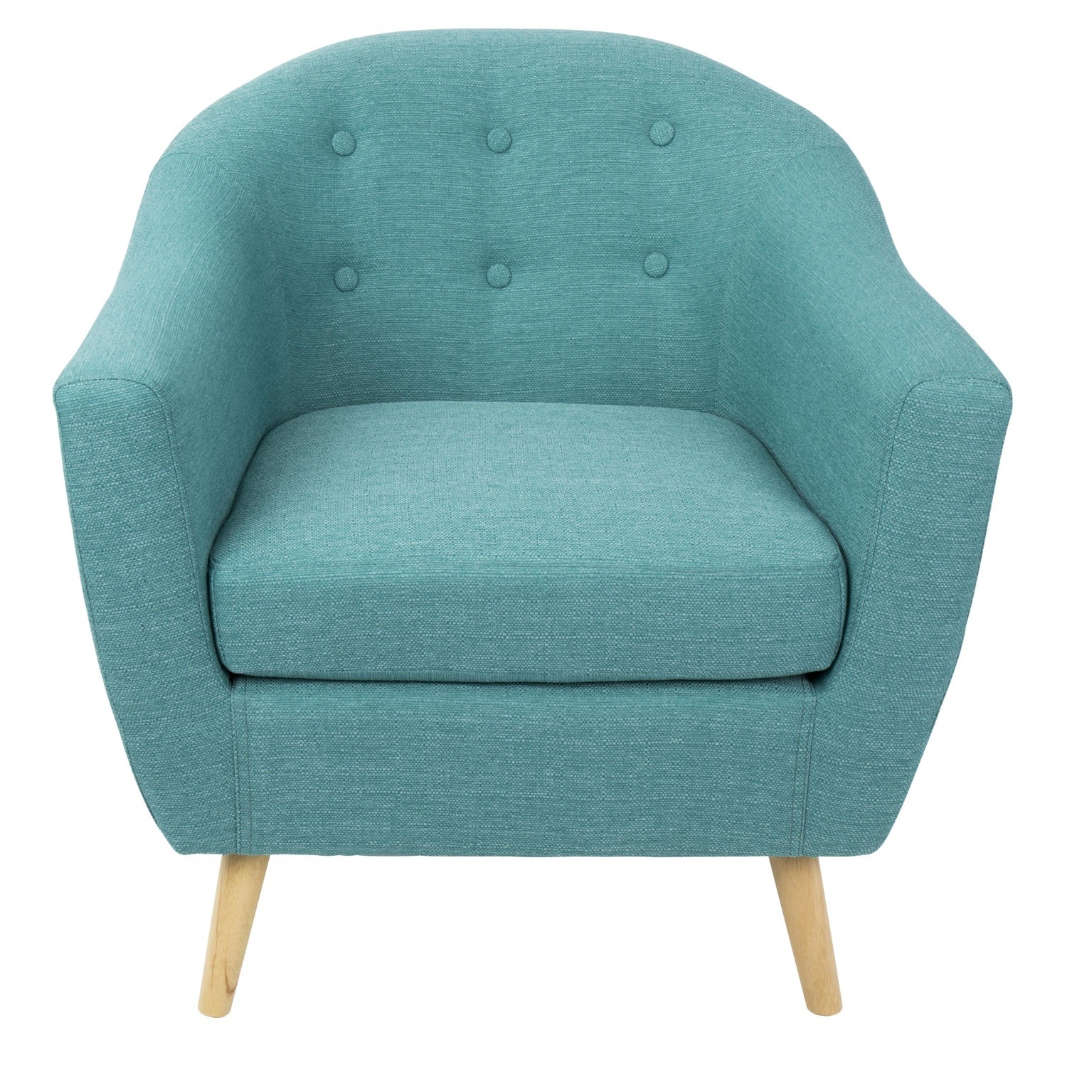 Leather Accent Chair - image-0