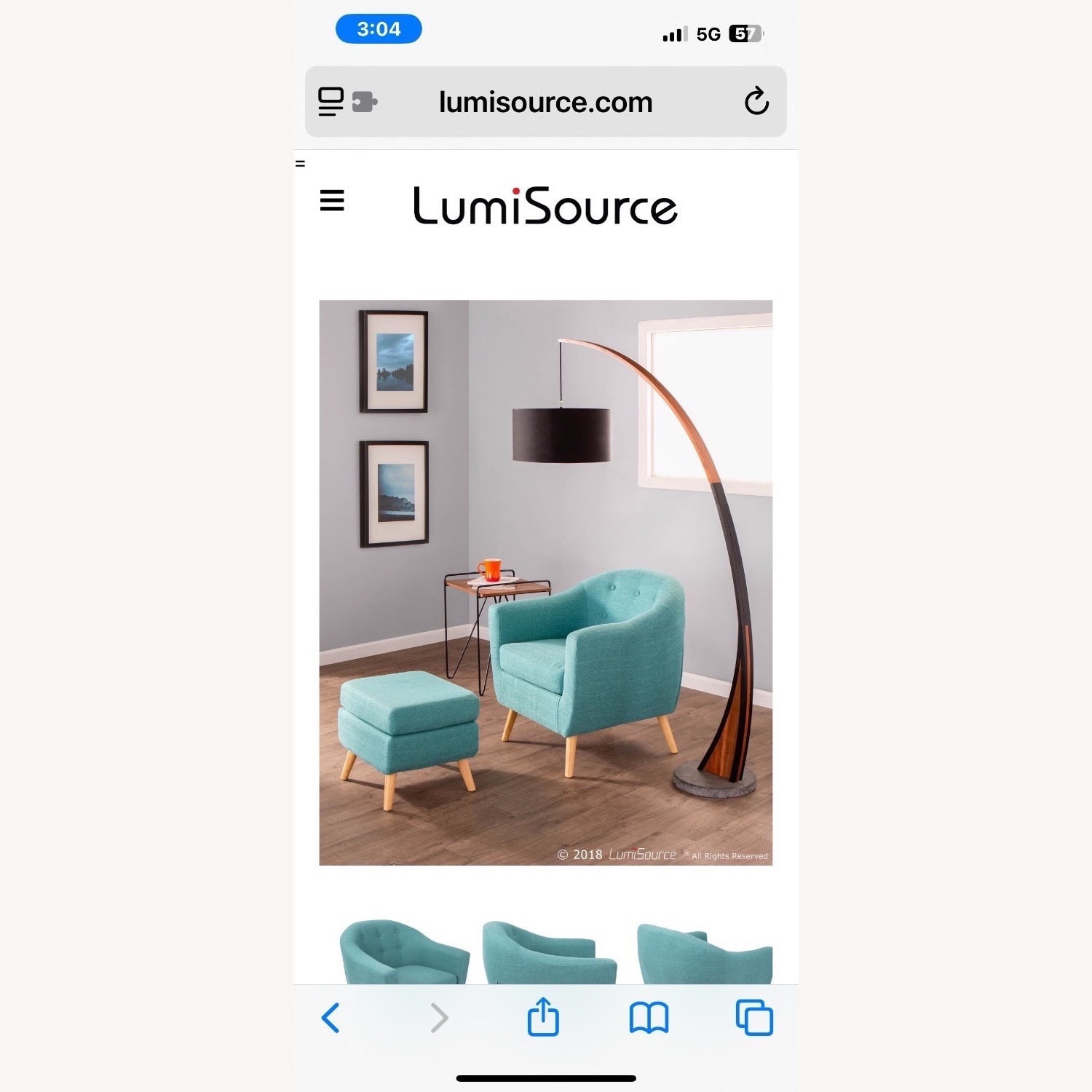 Leather Accent Chair - image-7