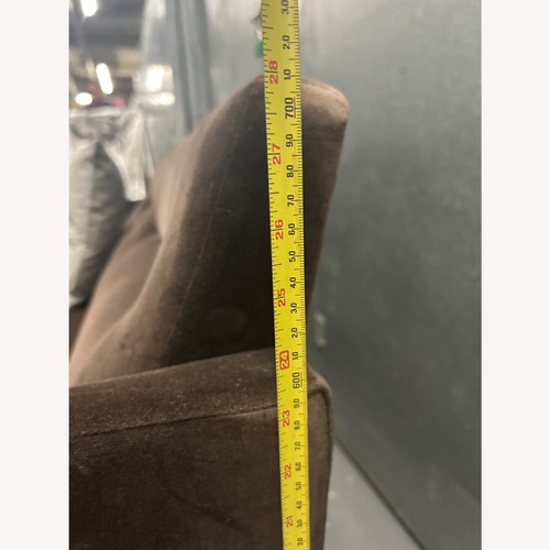 Used Dark Brown Fabric 3+ Seater Sofa for sale on AptDeco