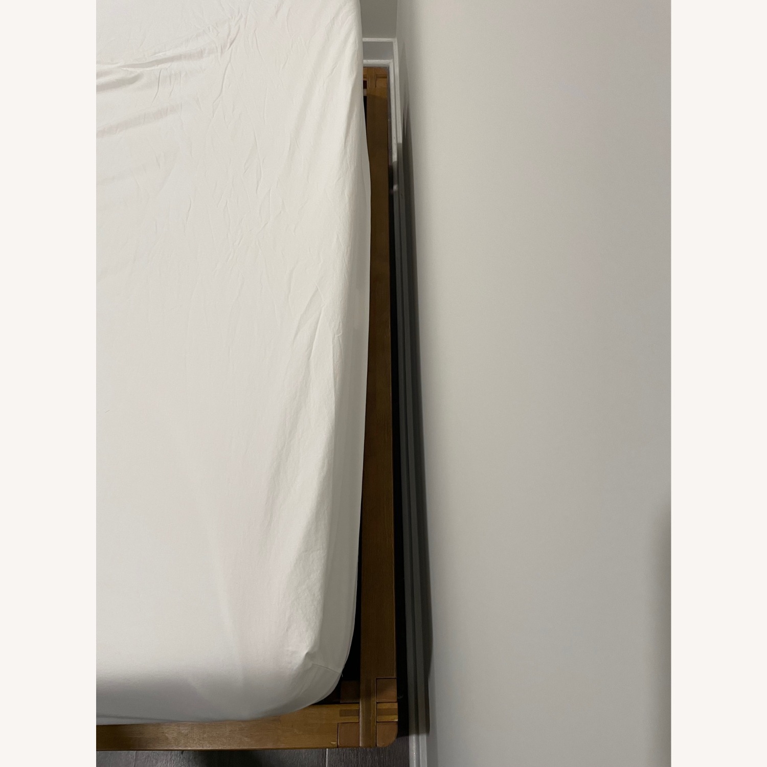 Thuma Classic Bed Queen in Walnut and Cream Linen  - image-7