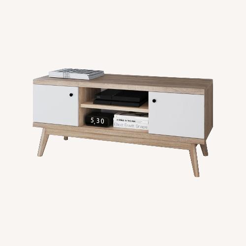 Used Wayfair Natural Wood Media Storage for sale on AptDeco
