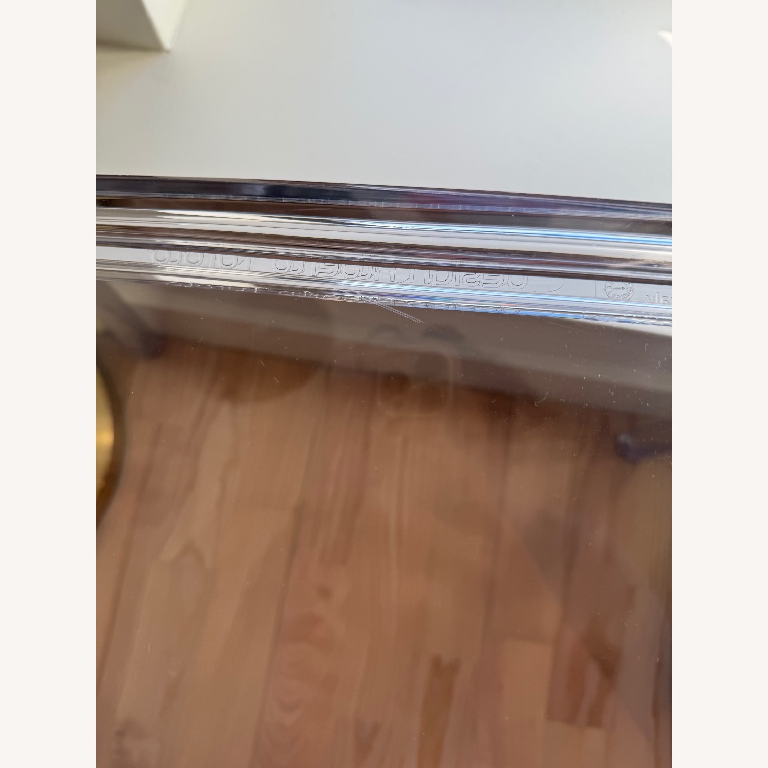 CB2 Bolla Clear Dining Chairs - image-5