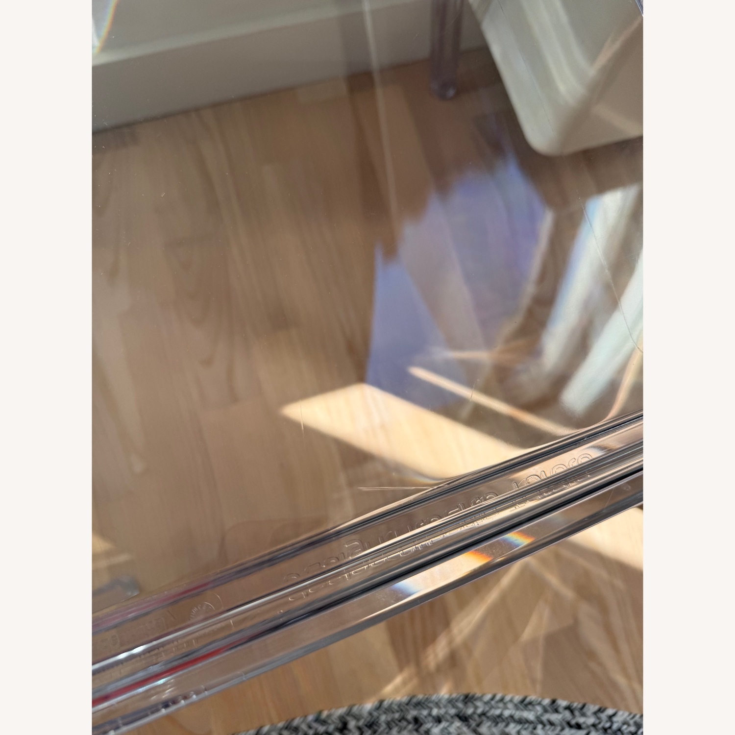 CB2 Bolla Clear Dining Chairs - image-4