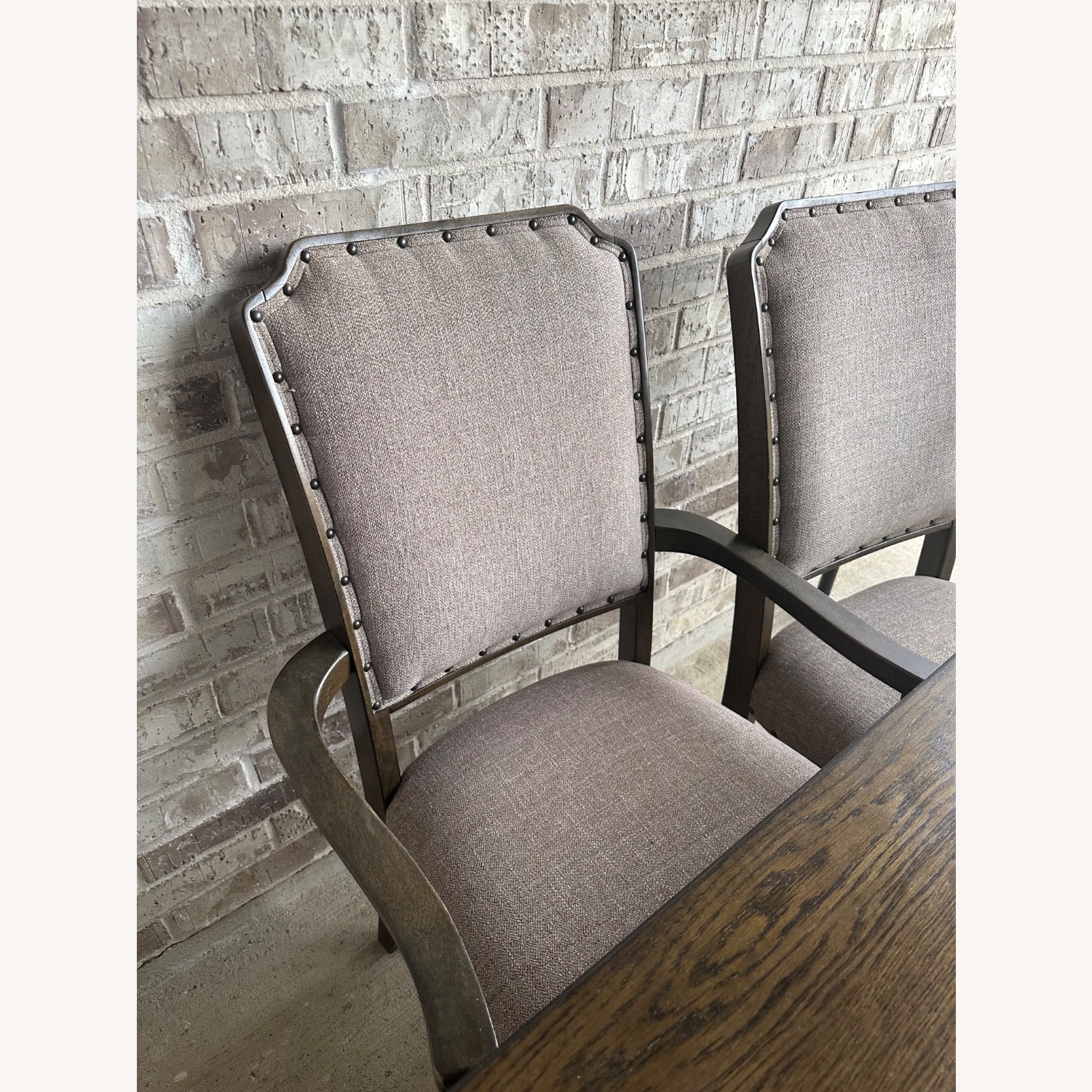 Light Brown Wood Dining Sets - image-1