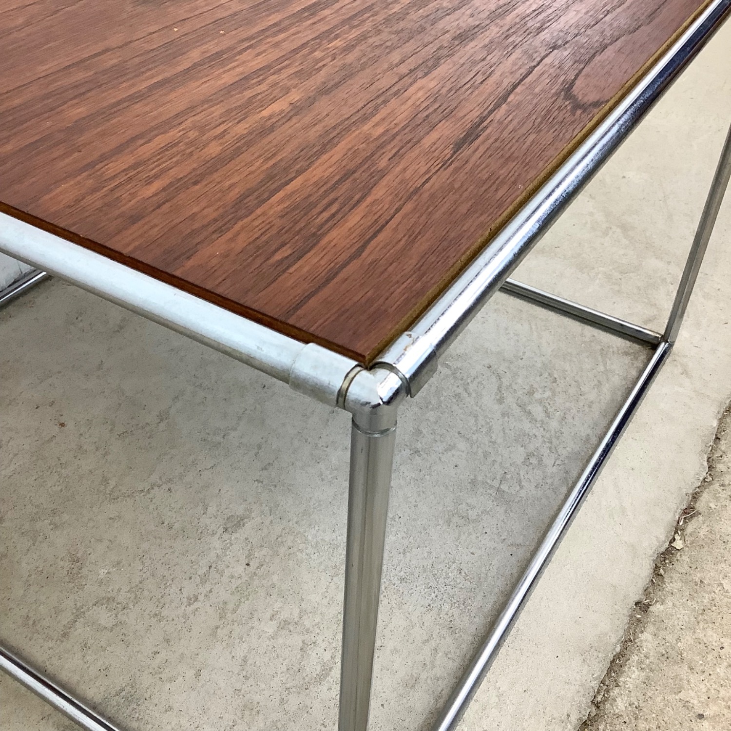 Vintage Modern Square Table - image-9