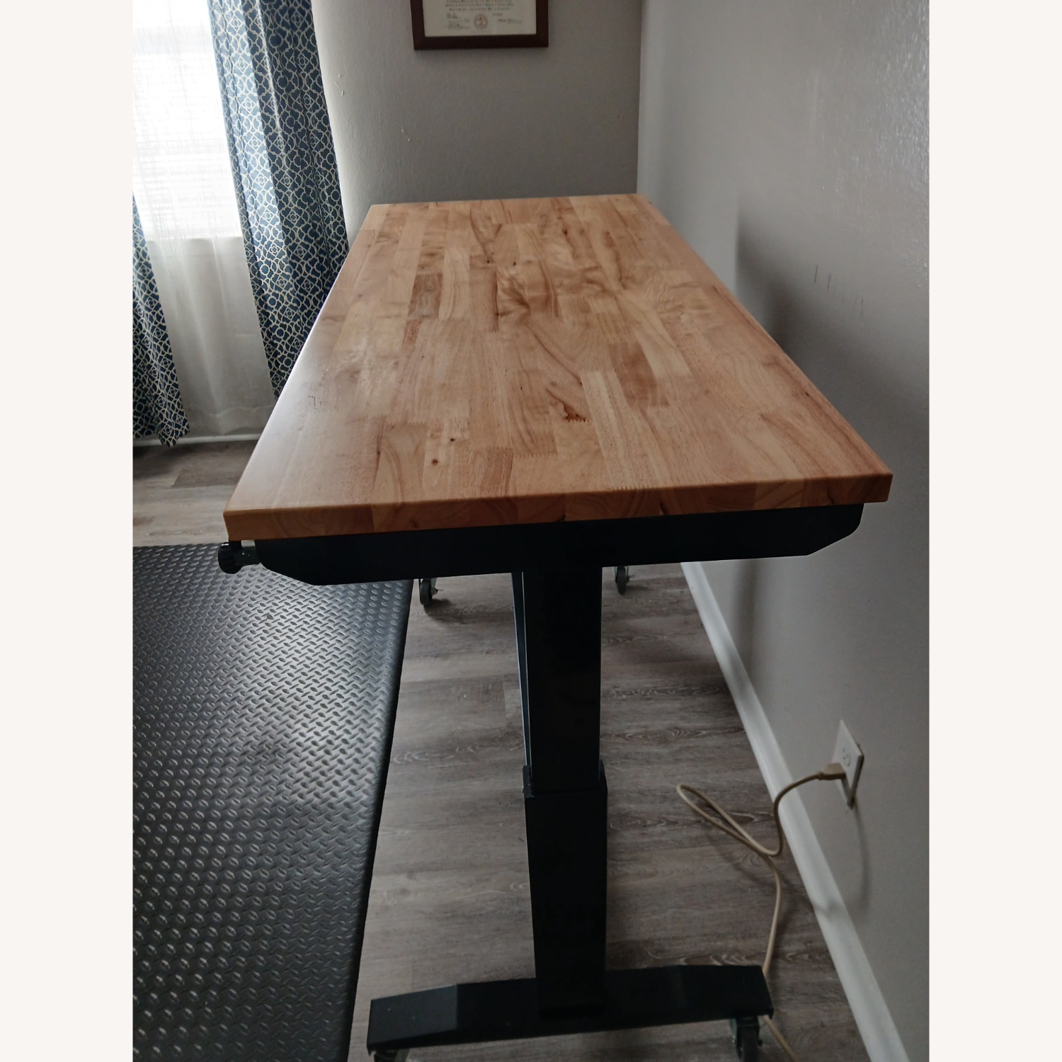 Home Depot Husky Natural Wood Desk - image-2