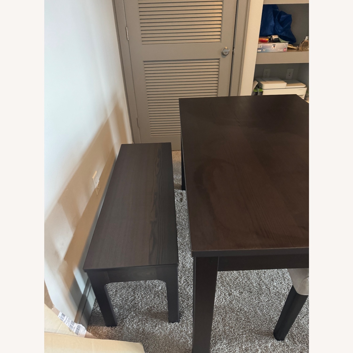 IKEA Ekedalen Extendable Dining Table, Chairs and Bench - image-8