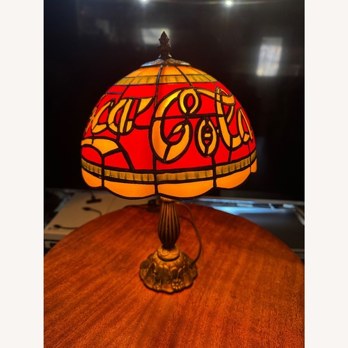 Used Coca-Cola Glass-style Table Lamp for sale on AptDeco