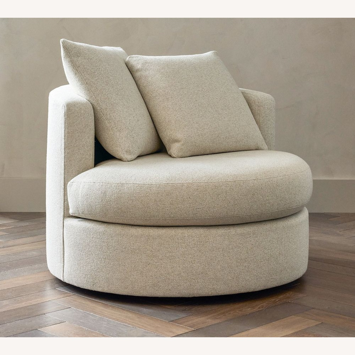 Pottery Barn Balboa Grand Swivel Chair - image-5