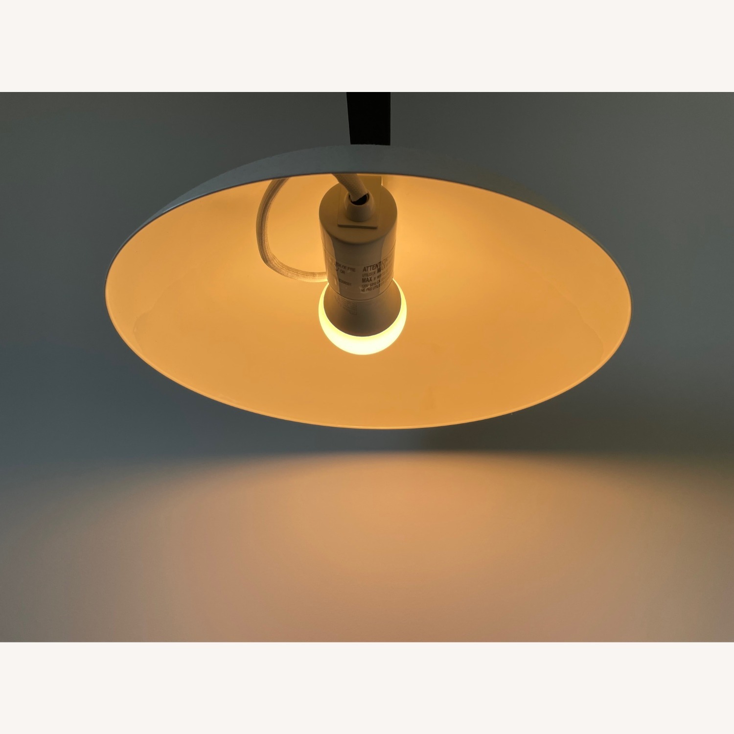 CB2 Belgrave Black Marble White Globe Floor Lamp - image-6