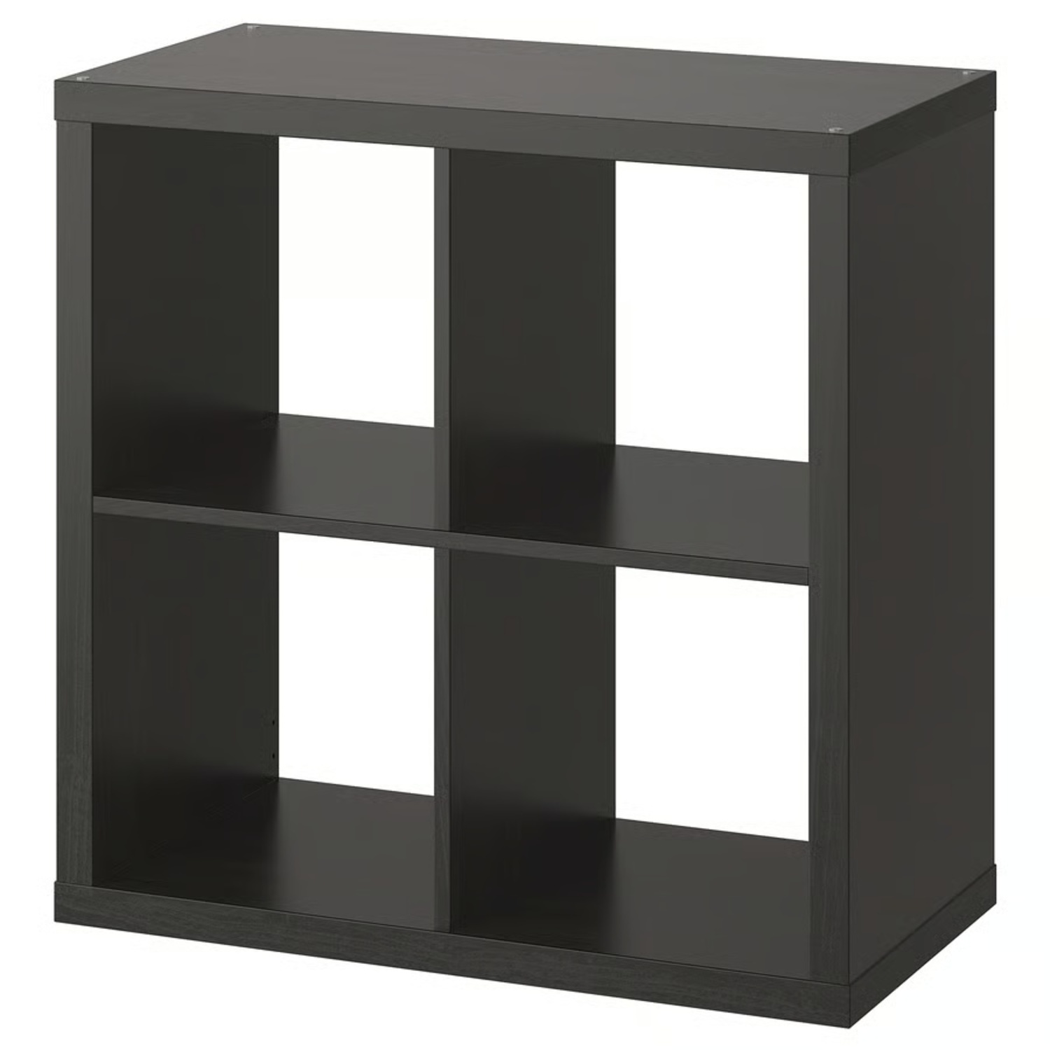 IKEA Kallax Black Wood Sideboard - image-0