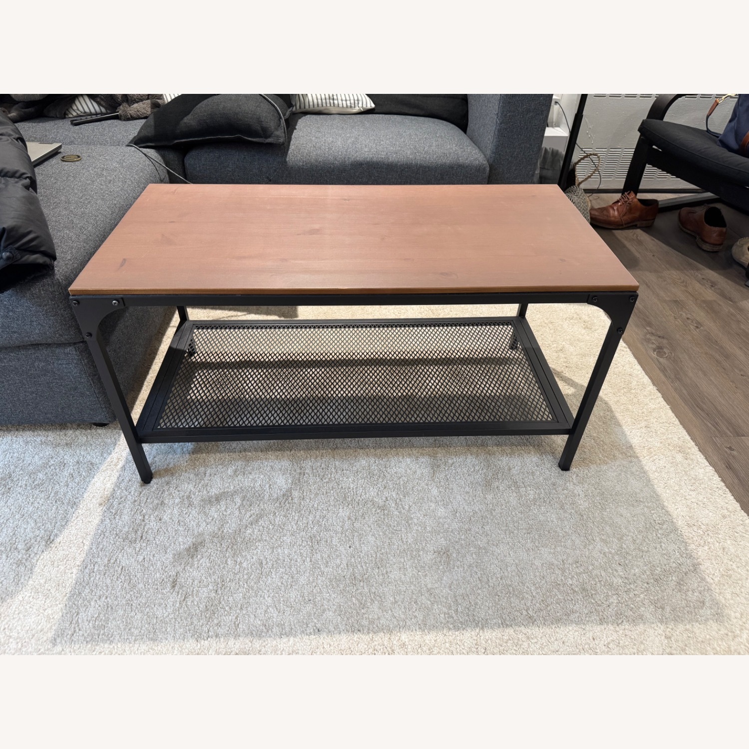 IKEA Fjallbo Dark Brown Wood Coffee Table - image-1