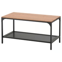 IKEA Fjallbo Dark Brown Wood Coffee Table