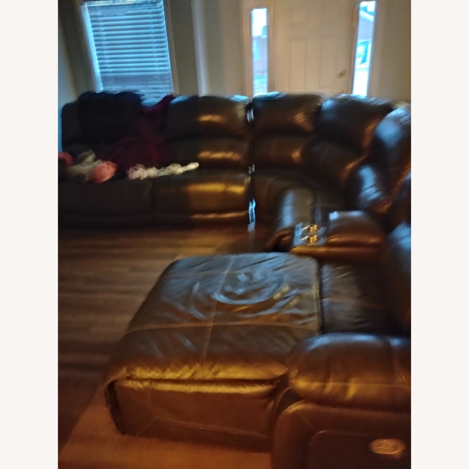 Leather Sectional - image-3