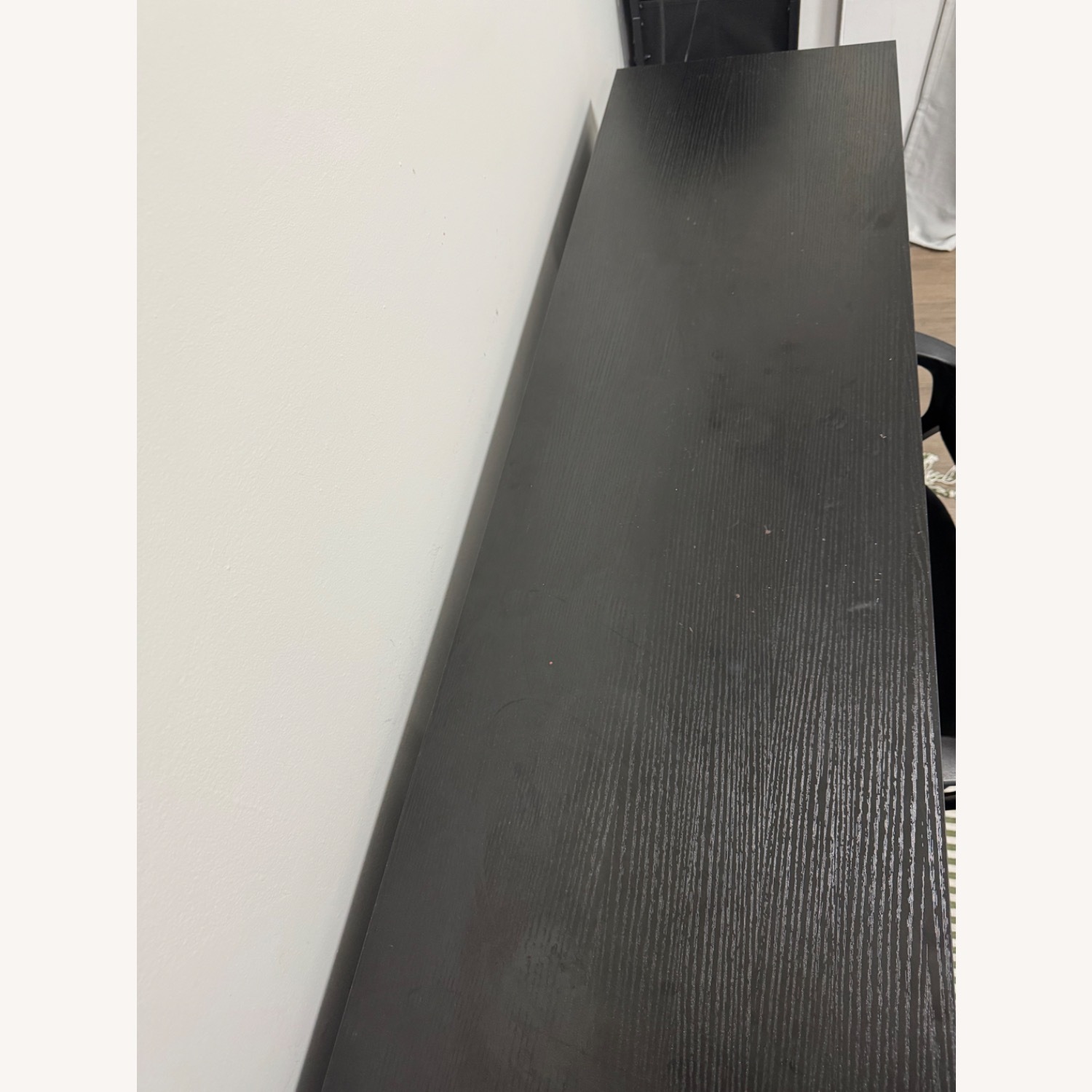 Sweetcrispy Black Wood Desk - image-5