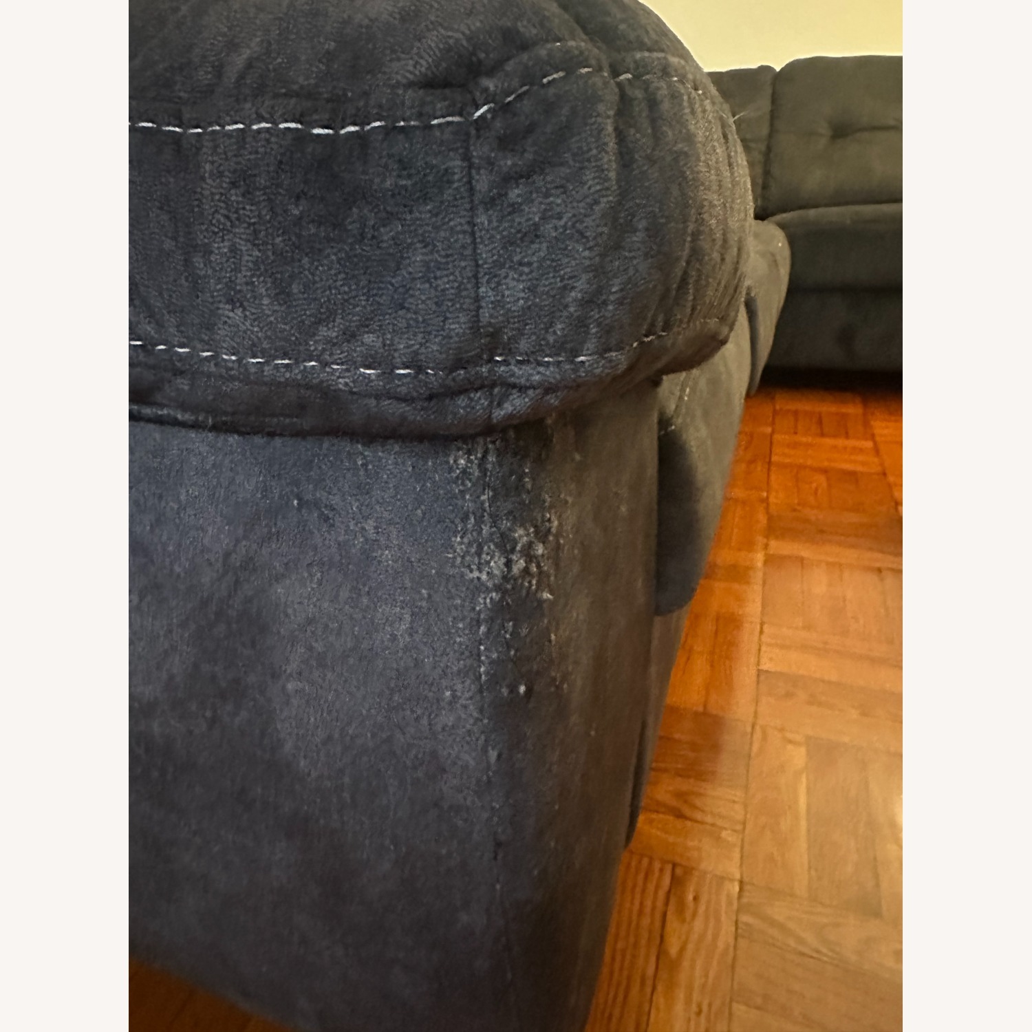 Raymour & Flanigan Dark Gray 2 Piece Sectional - image-2