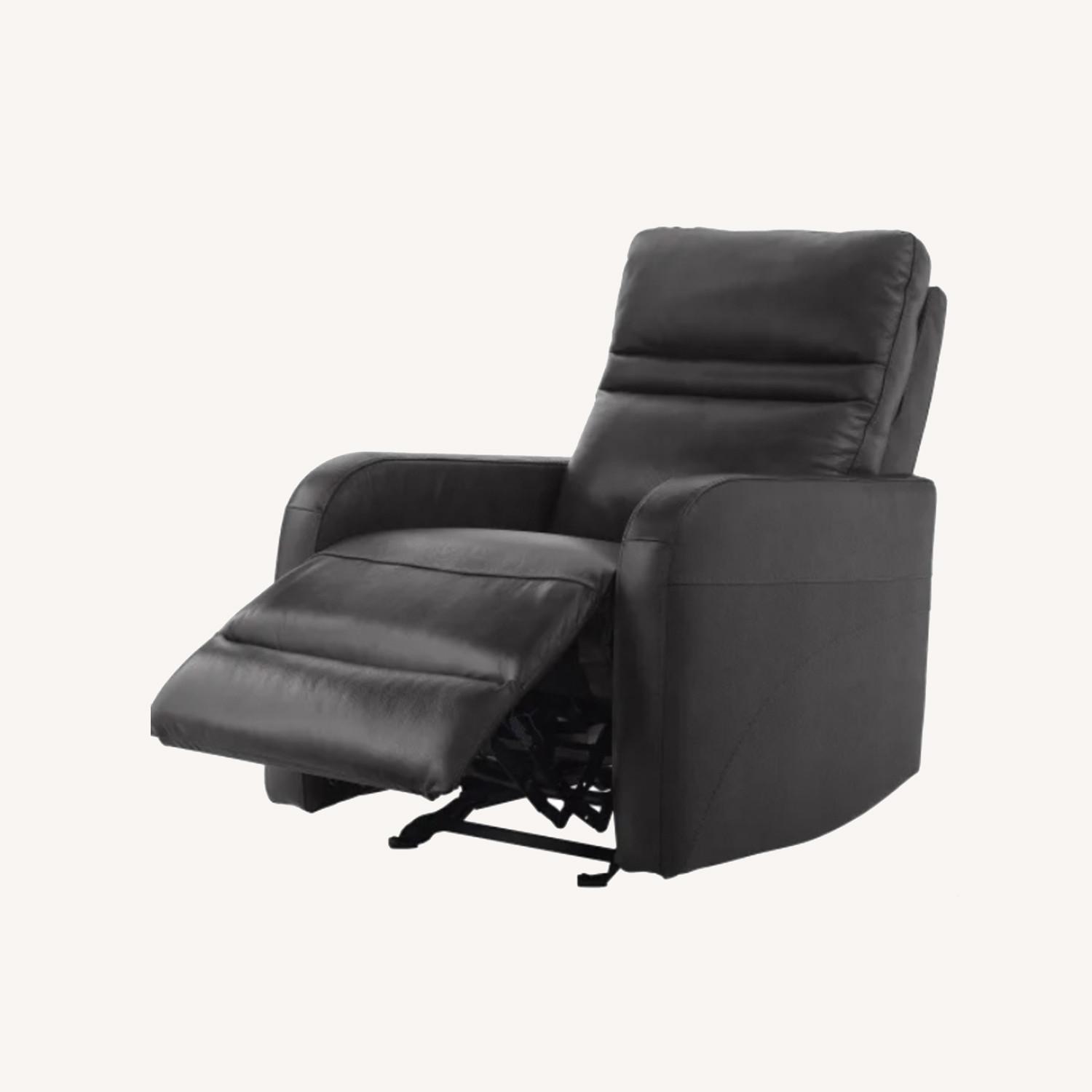 Aldryn Leather Power Glider Recliner - image-0
