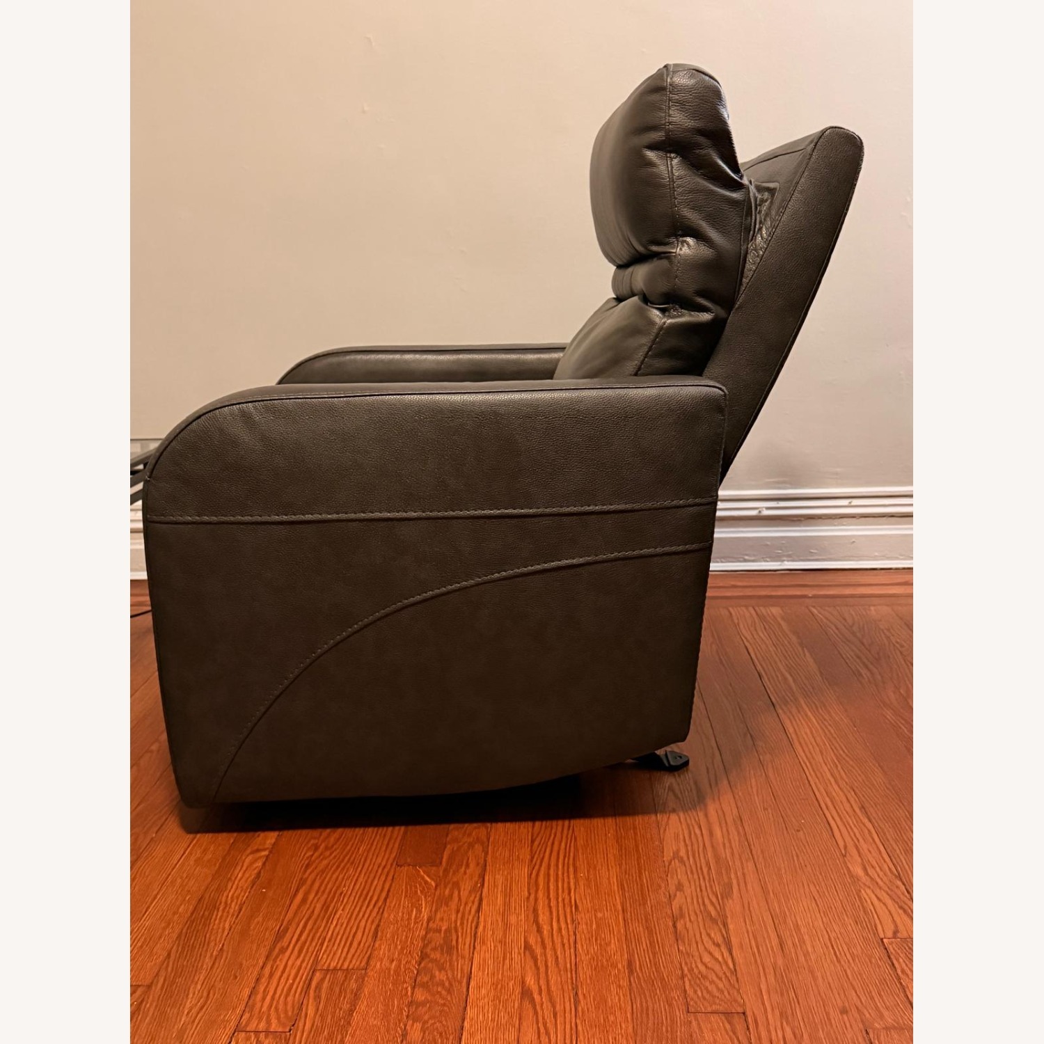 Aldryn Leather Power Glider Recliner - image-4