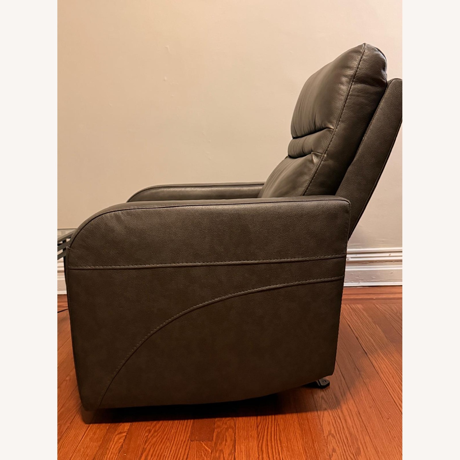 Aldryn Leather Power Glider Recliner - image-2