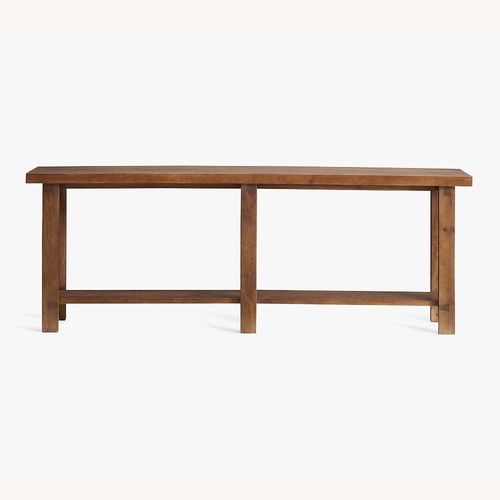 Used Pottery Barn Reed Grand Console Table 84" for sale on AptDeco