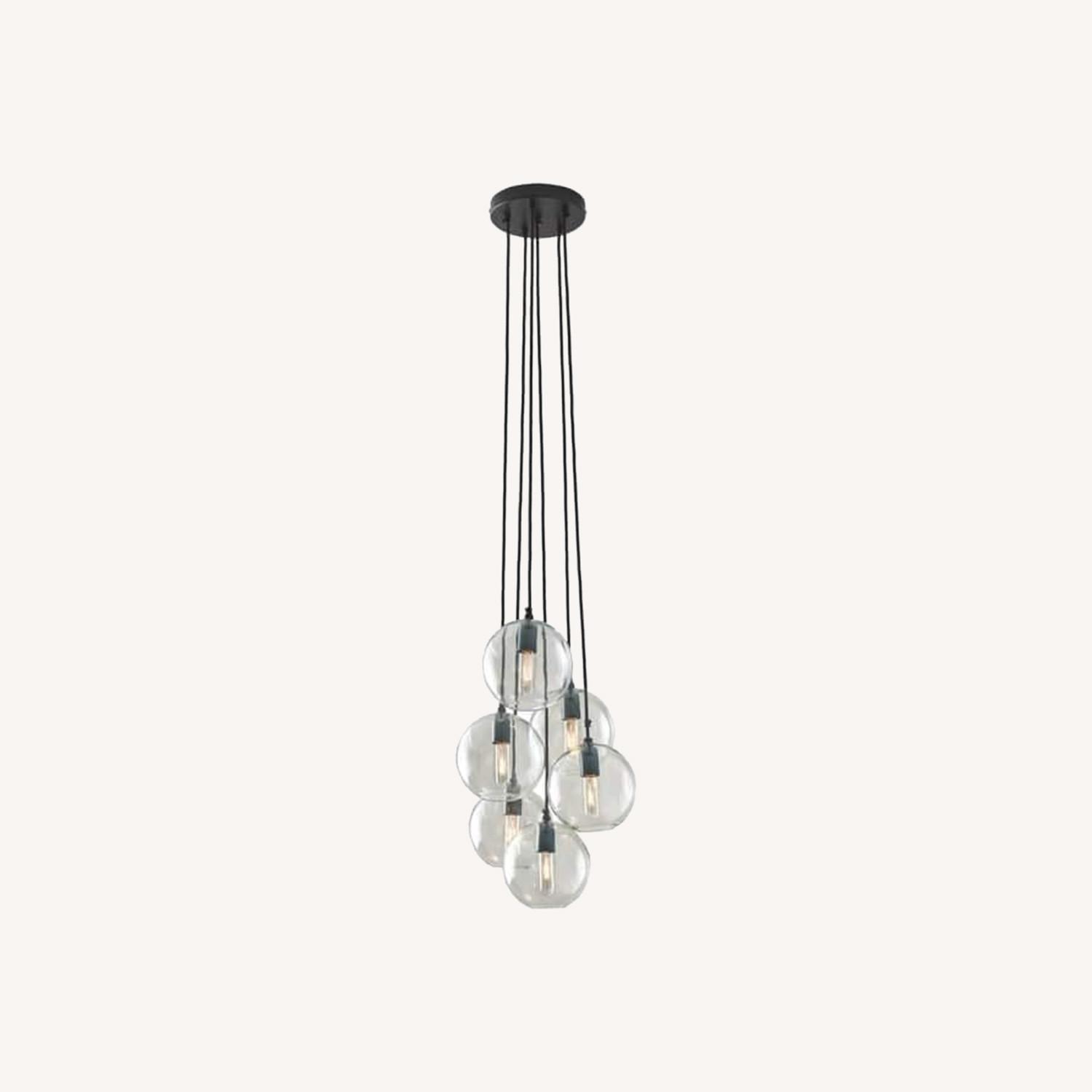 Signature Design Sybil Glass Ceiling Lamp - image-0