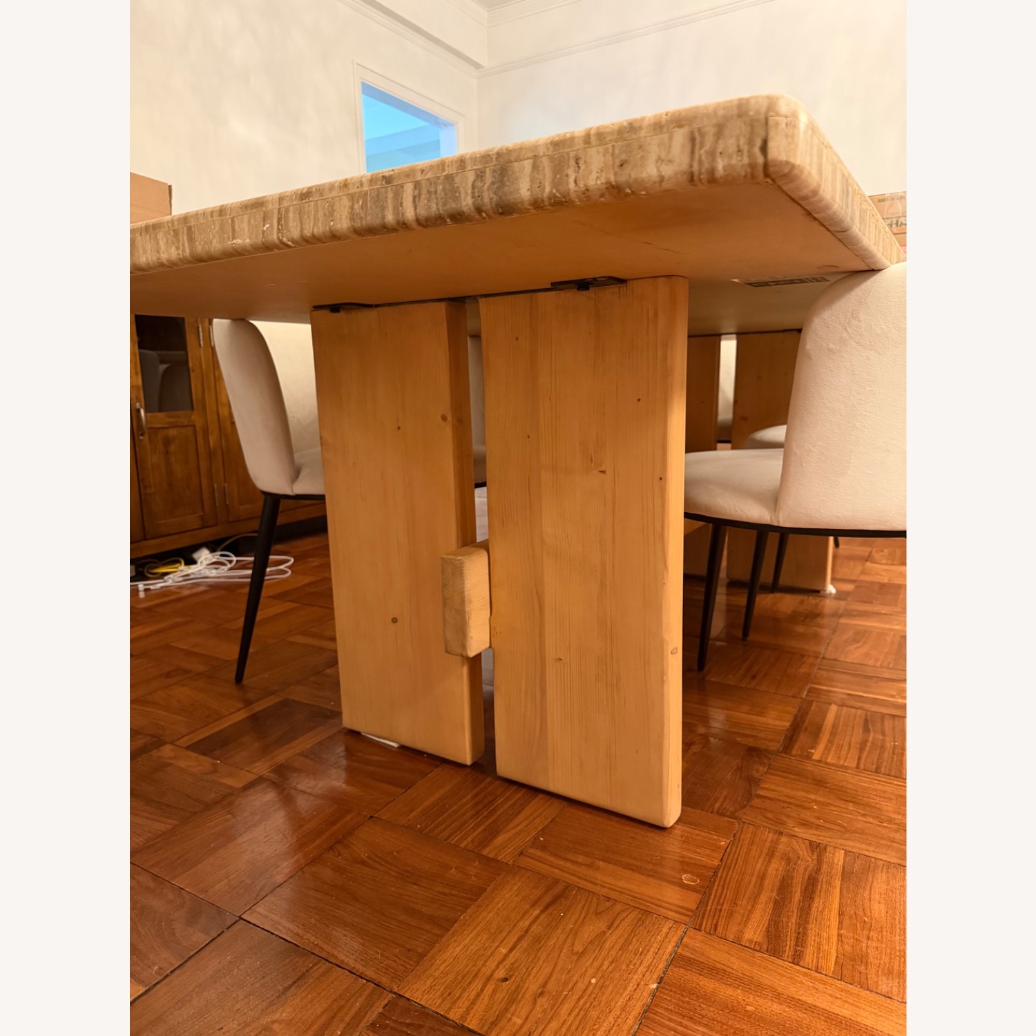 Travertine Falls Rectangular Table  - image-6