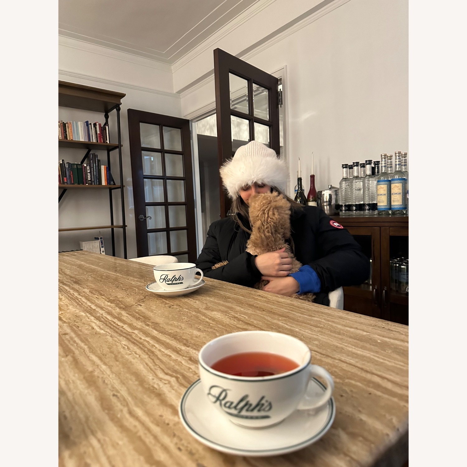 Travertine Falls Rectangular Table  - image-5