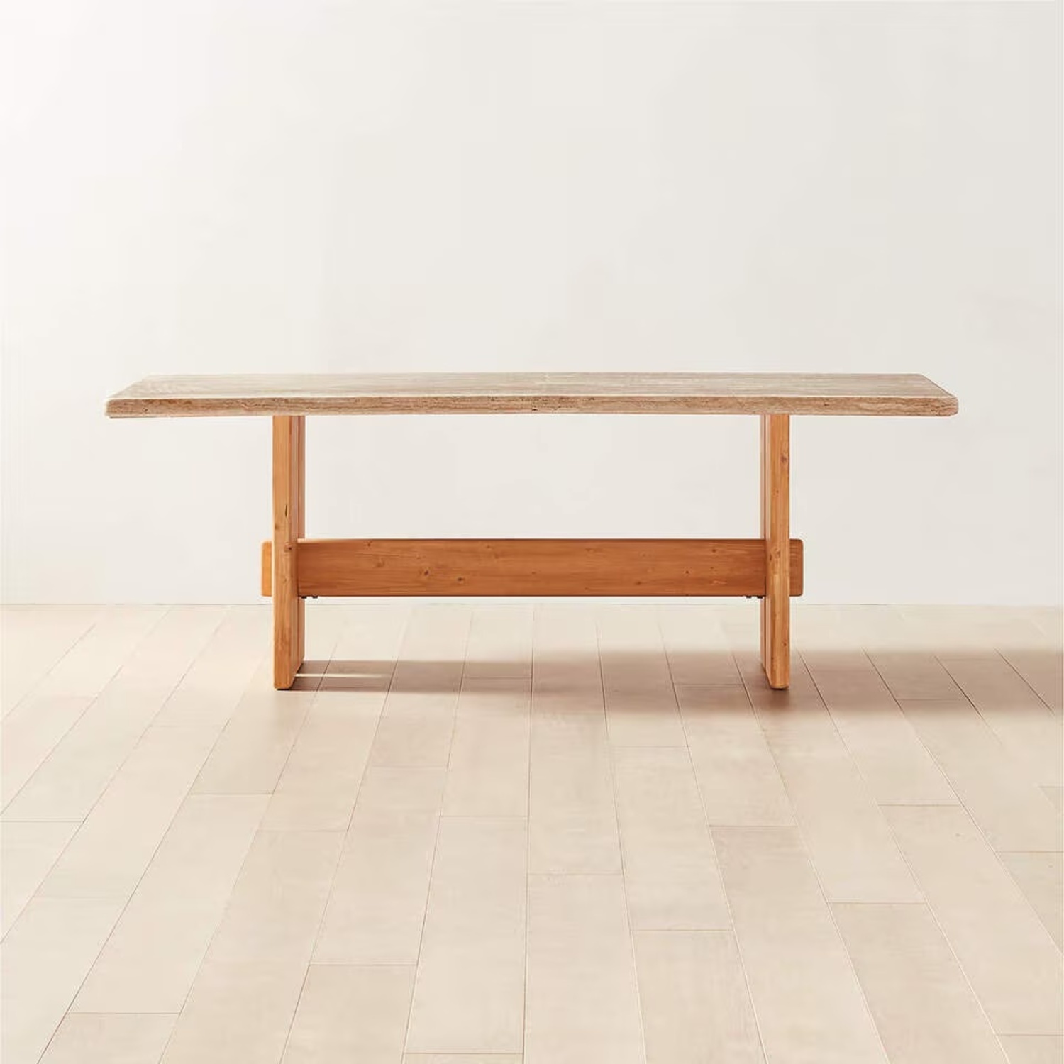 Travertine Falls Rectangular Table  - image-0