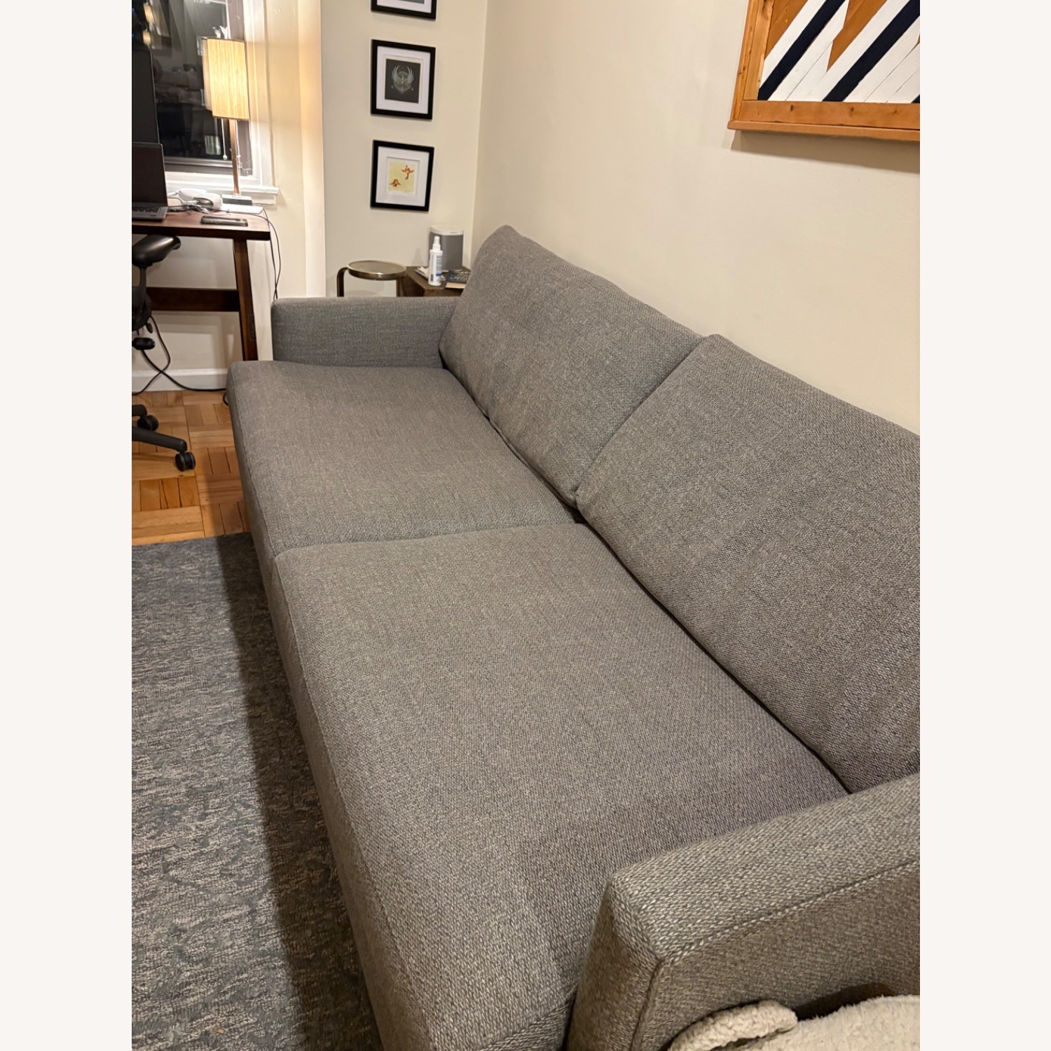 Crate & Barrel Lounge Il Petite 93" Sofa - image-2
