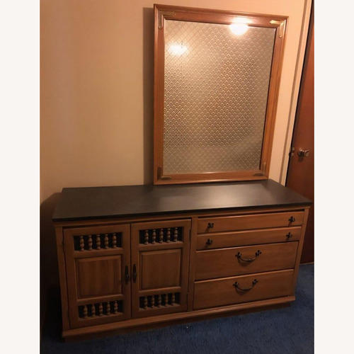 Used Vintage Dresser with Mirror for sale on AptDeco