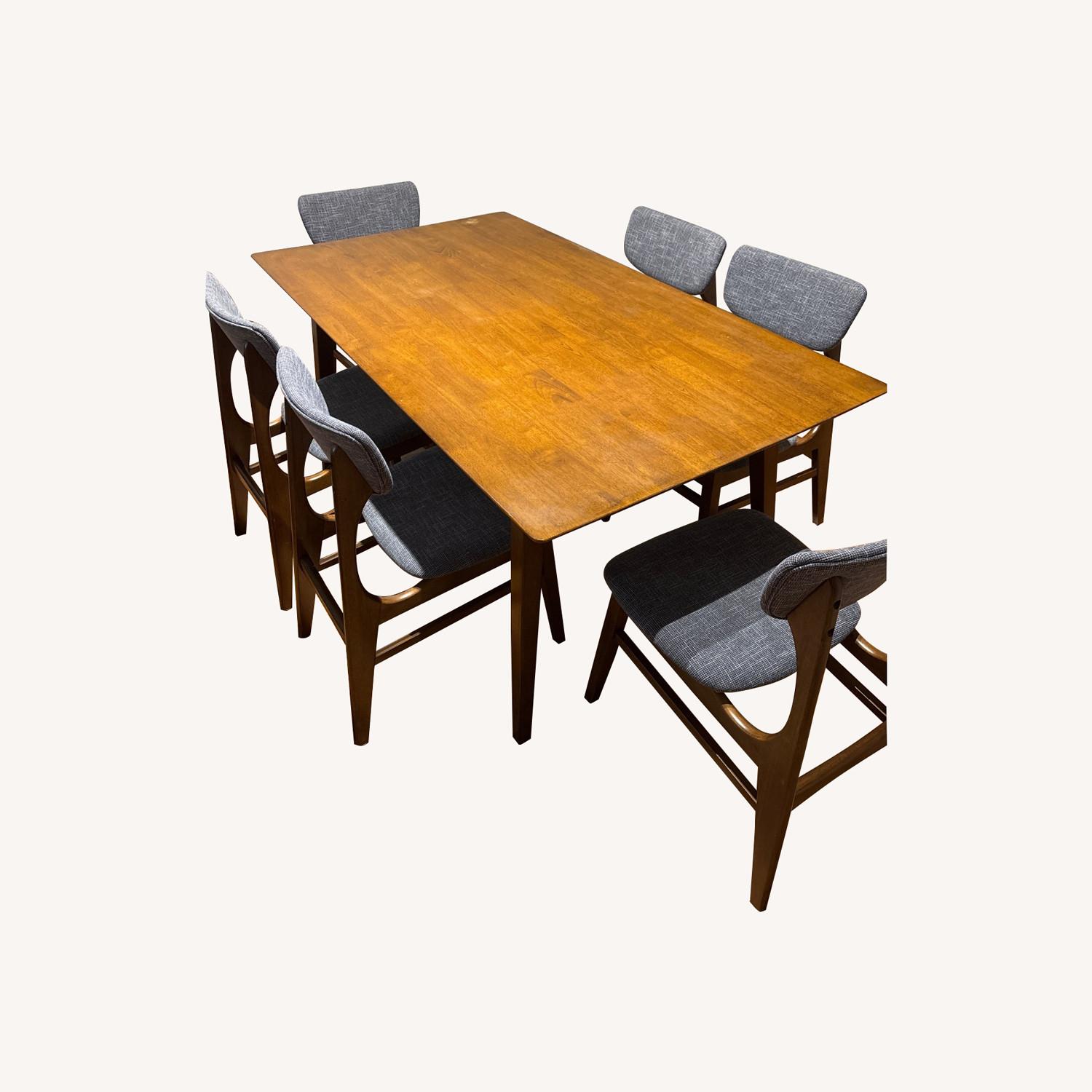 Alpine Dining Table with Colins Dining Chairs - image-0
