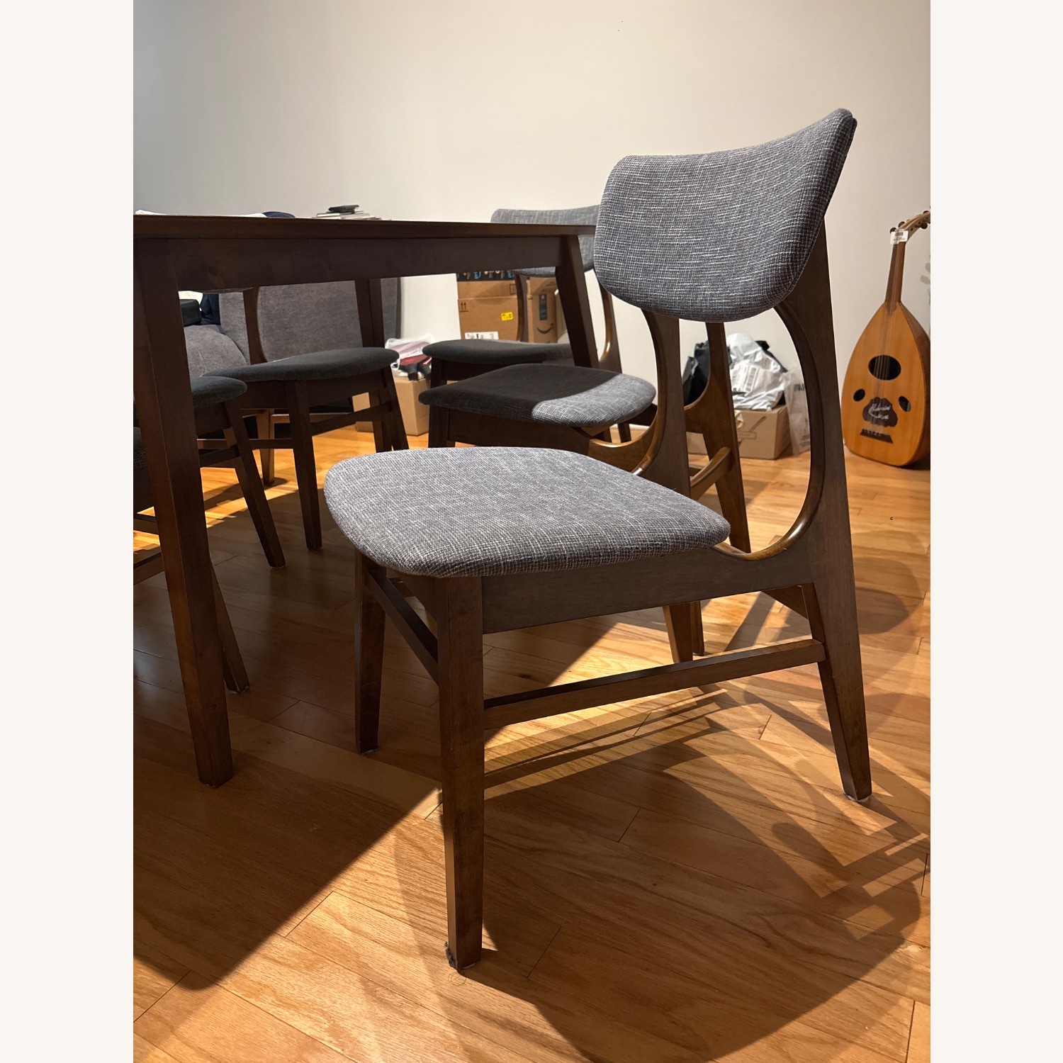 Alpine Dining Table with Colins Dining Chairs - image-9