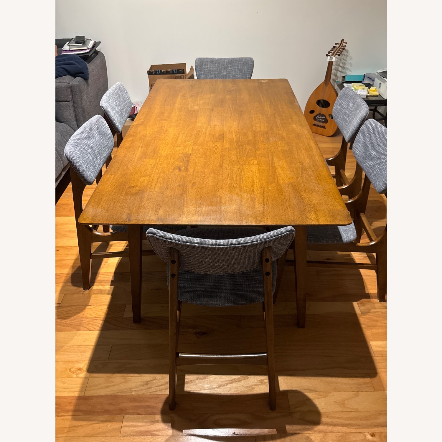 Alpine Dining Table with Colins Dining Chairs - image-8