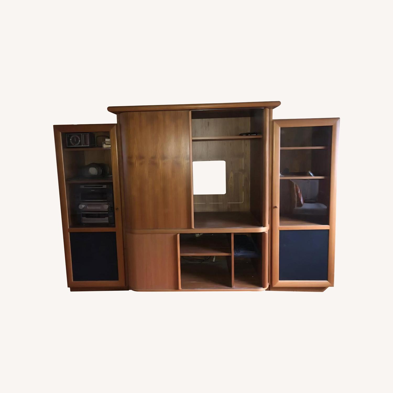 Danish Modern Teak Wood Cabinets - image-0